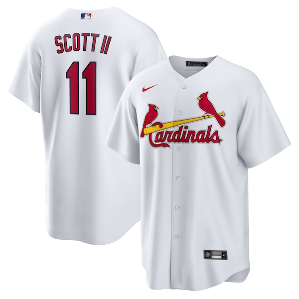 Victor Scott II St. Louis Cardinals Nike Home Replica Jersey - White
