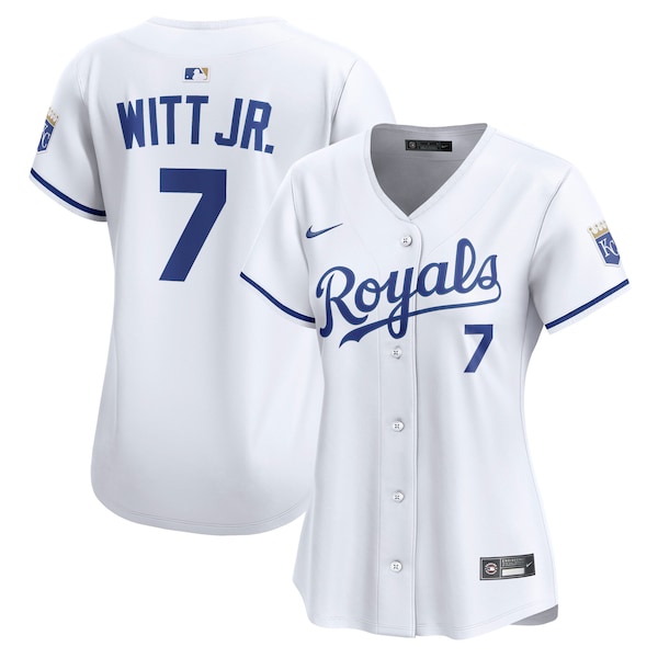 Bobby Witt Jr. Kansas City Royals Nike Women's Home Limited Player Jersey - White