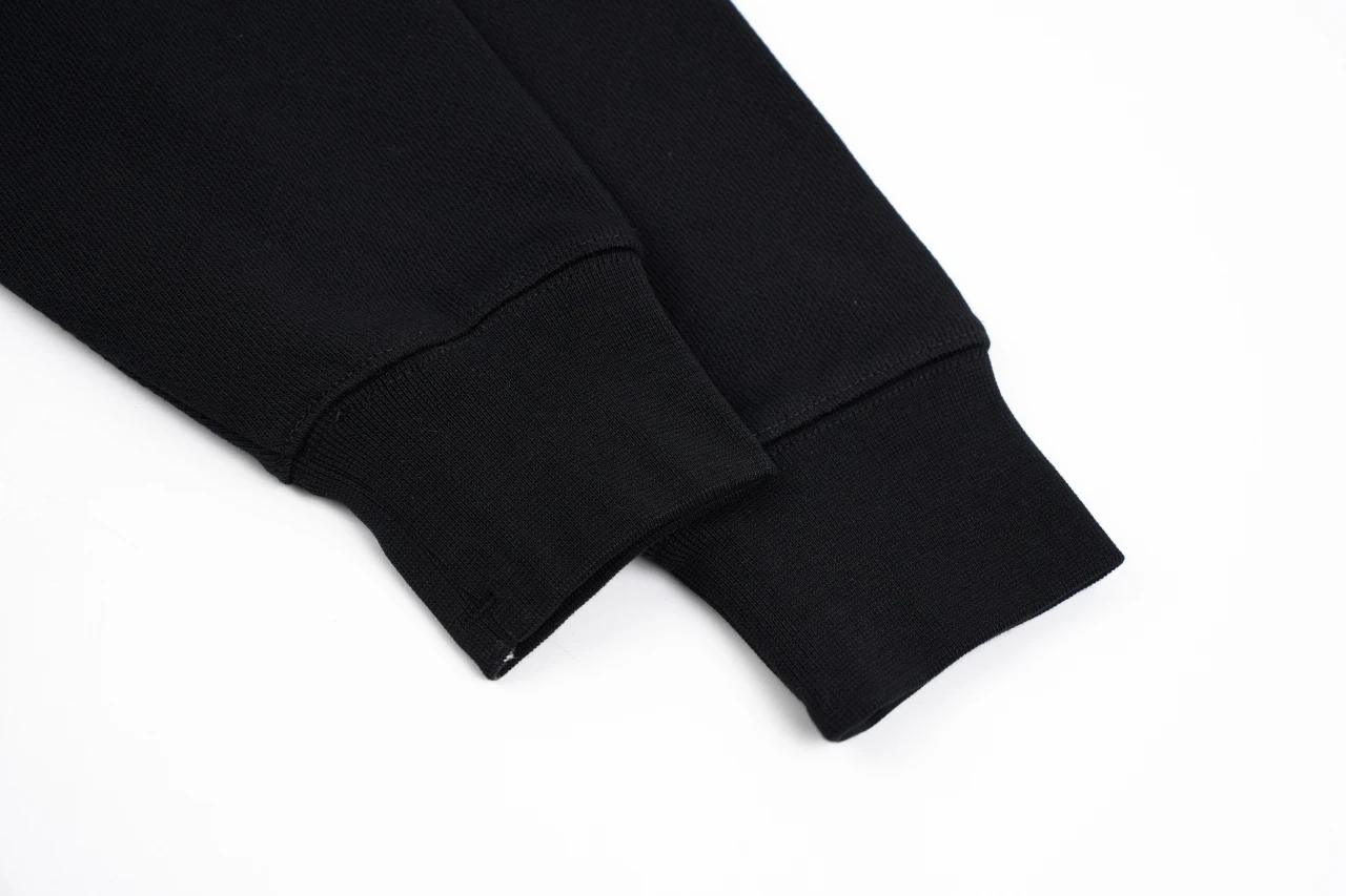 Burberry Black Embroidered Zip Hoodie product photo from LabelPicks
