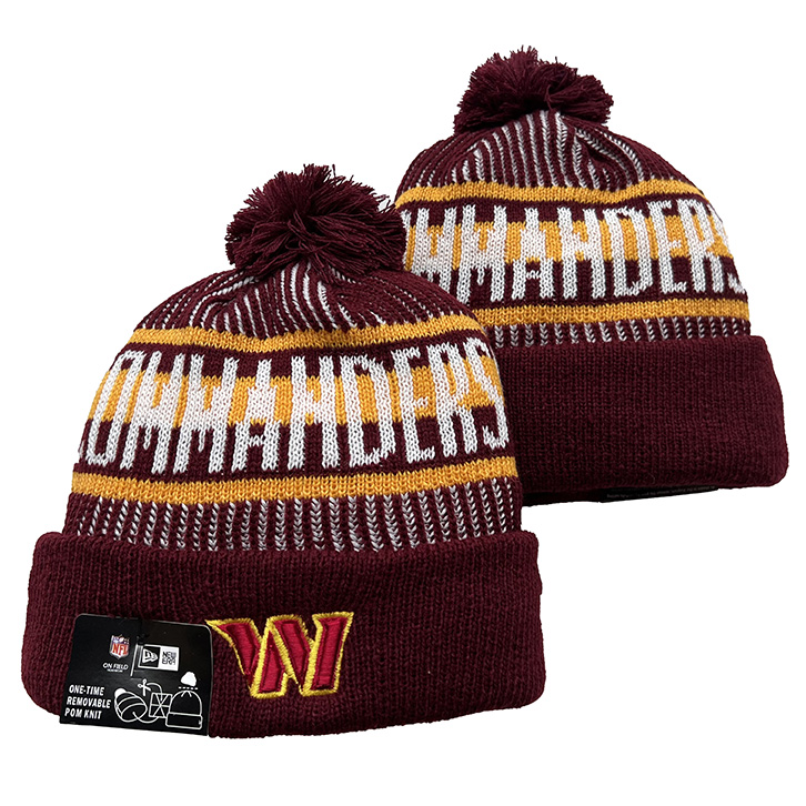 WASHINGTON COMMANDERS KNIT HAT