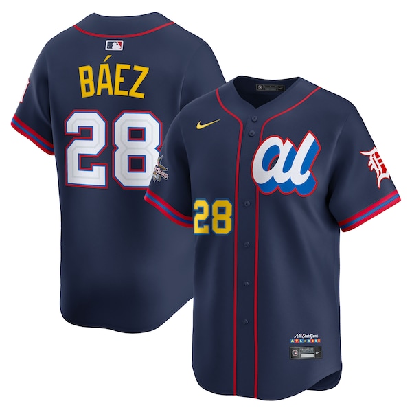 Javier Báez American League Nike 2025 All-Star Edition Limited Player Jersey - Navy