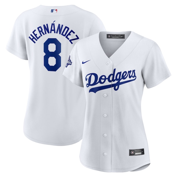 Enrique Hernández Los Angeles Dodgers Nike Women's Home 2025 World Series Champions Replica Jersey - White