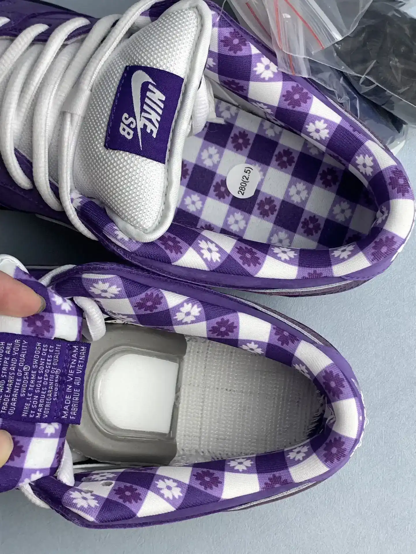 Concepts x Nike SB Dunk Low 'Purple Lobster' Shoes product photo from LabelPicks