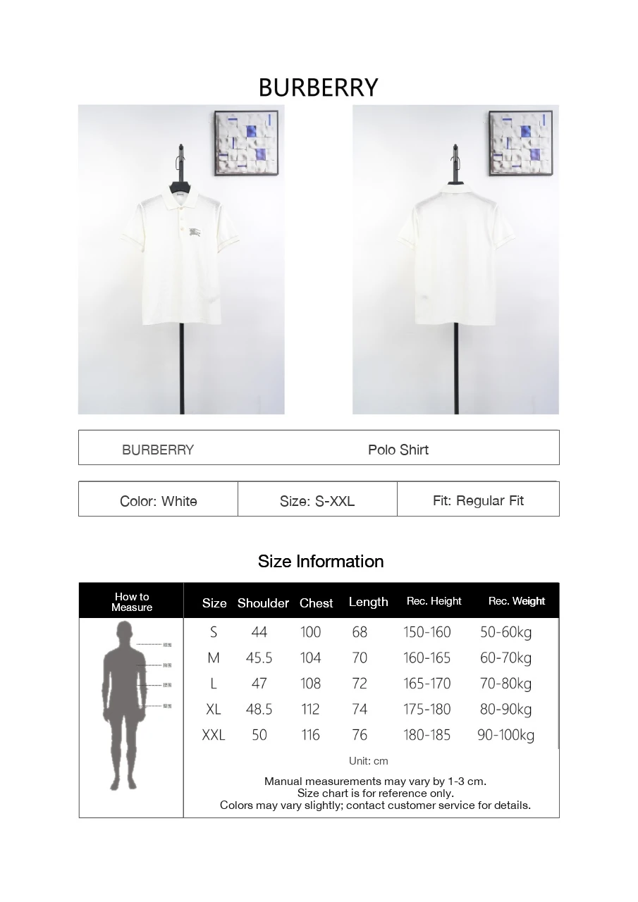 Burberry White Equestrian Knight Embroidered Polo Shirt product photo from LabelPicks