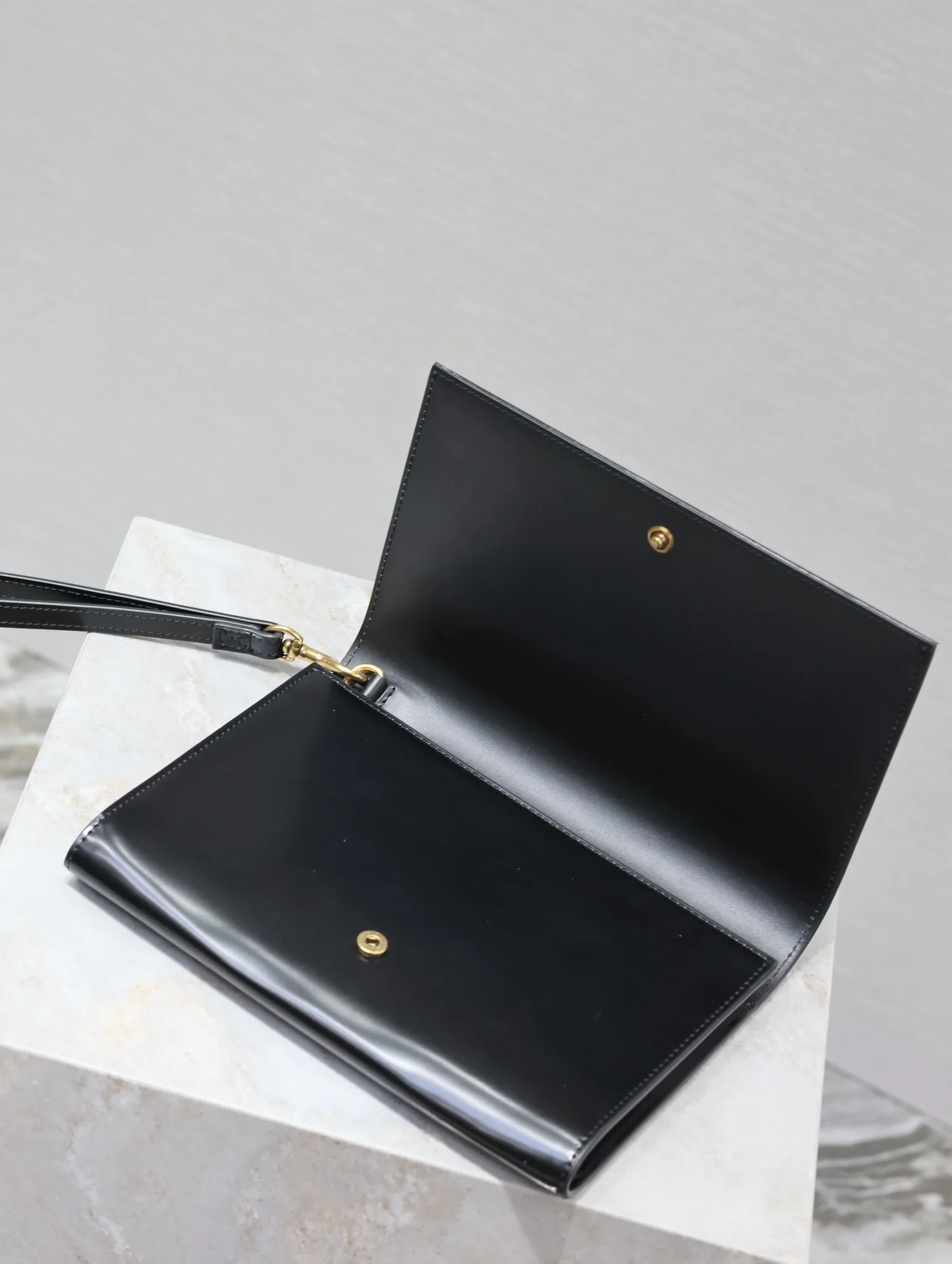 Saint Laurent Satin Clutch product photo from LabelPicks