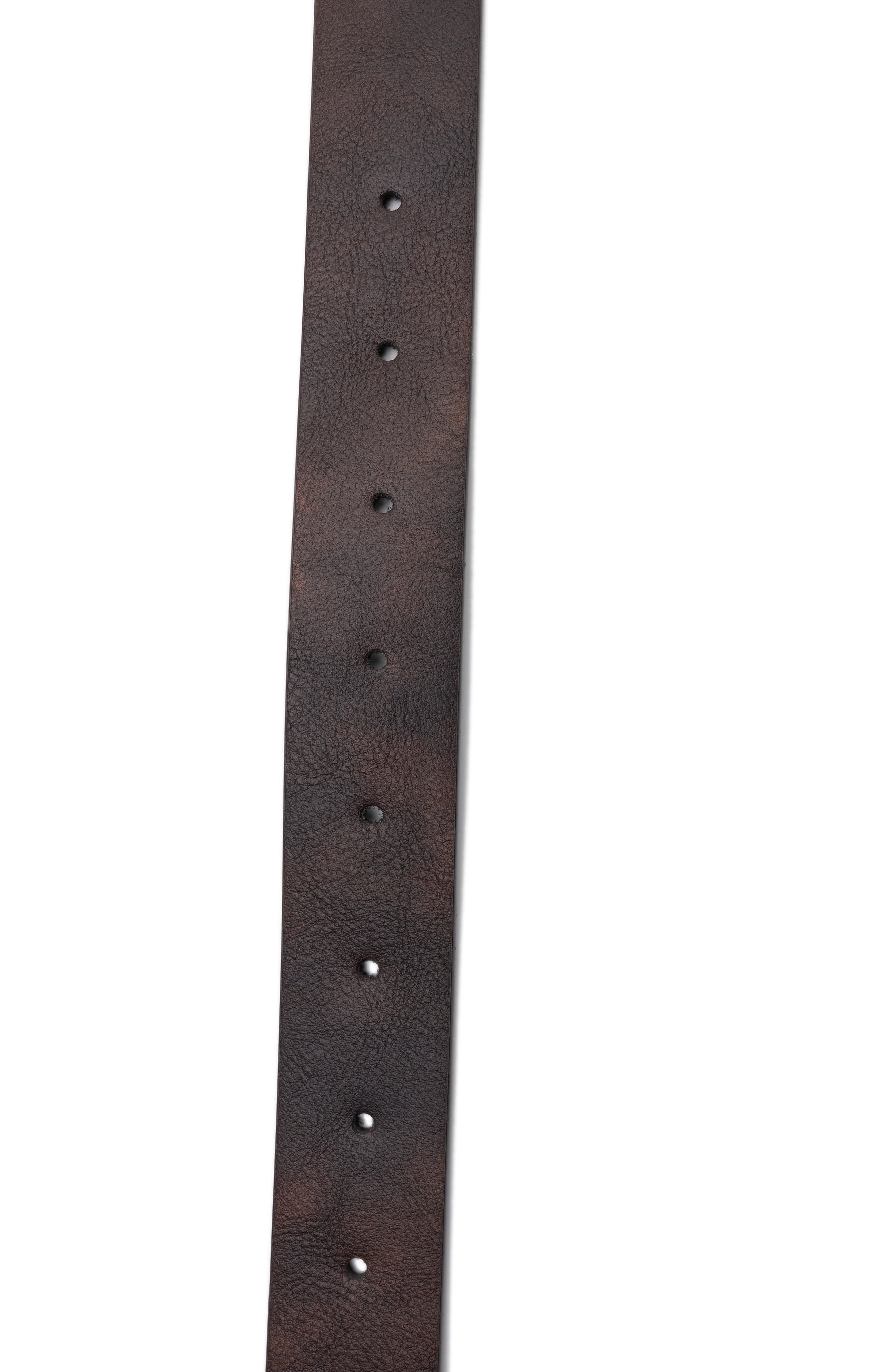 Steve Madden Perforated Reversible Faux Leather Belt