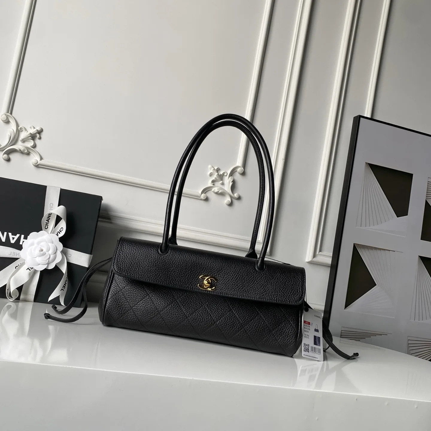 Chanel Quilted Leather Top Handle Bag product photo from LabelPicks