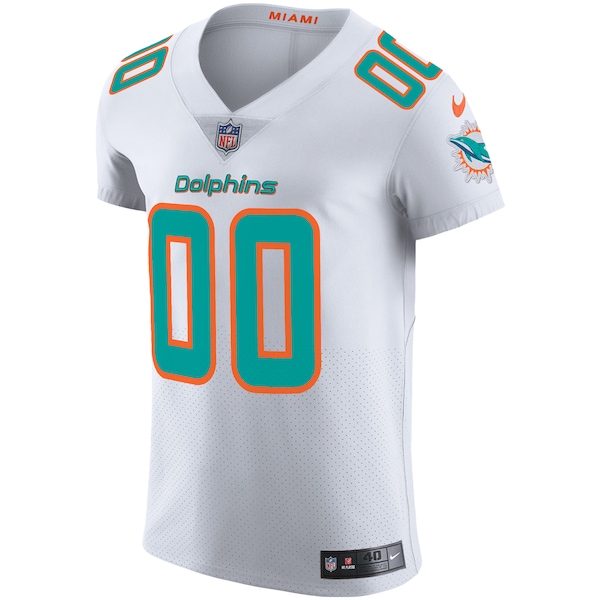 Miami Dolphins Nike Vapor Untouchable Elite Custom Jersey - White