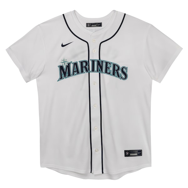 Seattle Mariners Nike Preschool Home Game Jersey - White