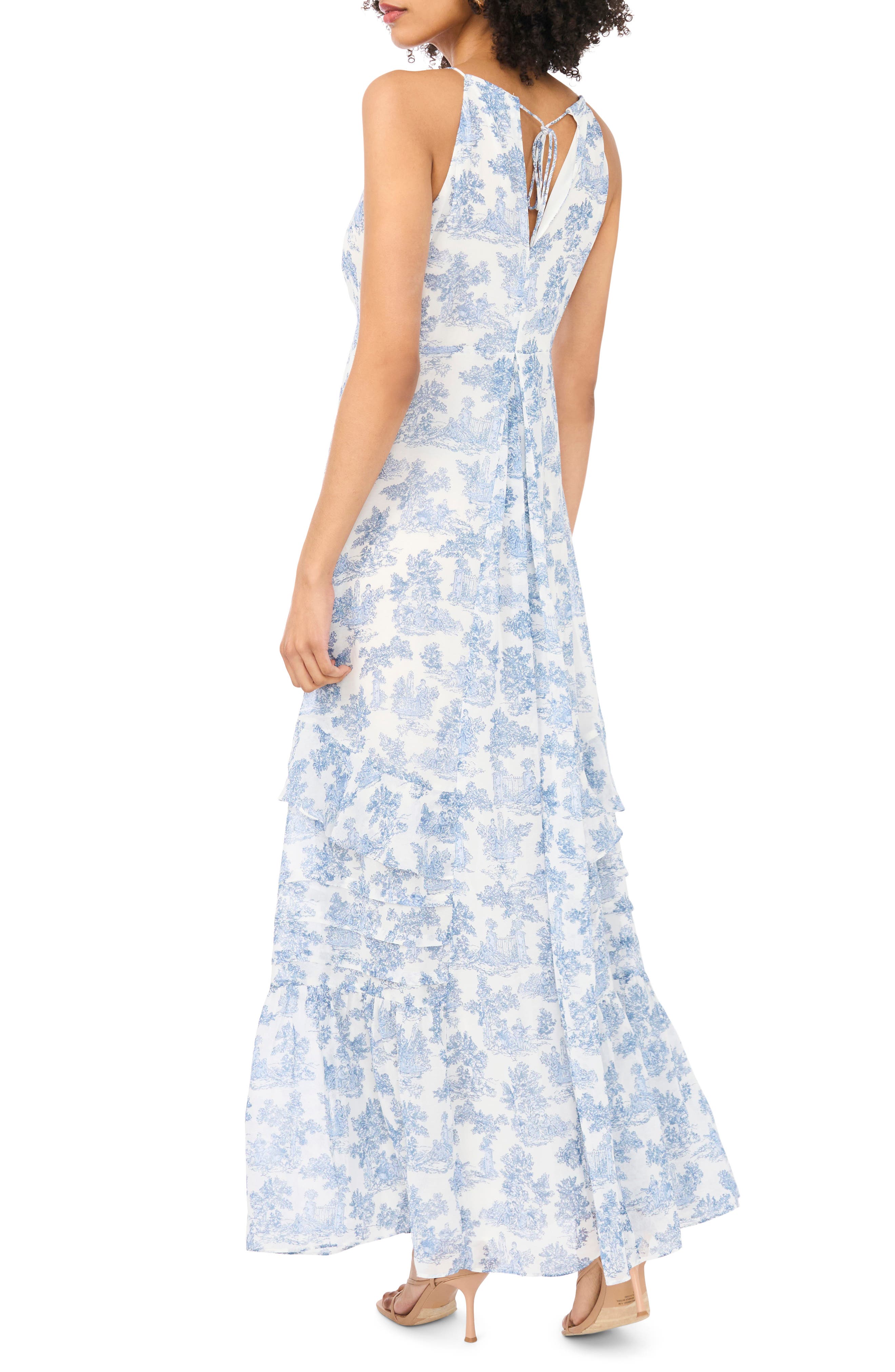 1.STATE Ruffle Maxi Dress