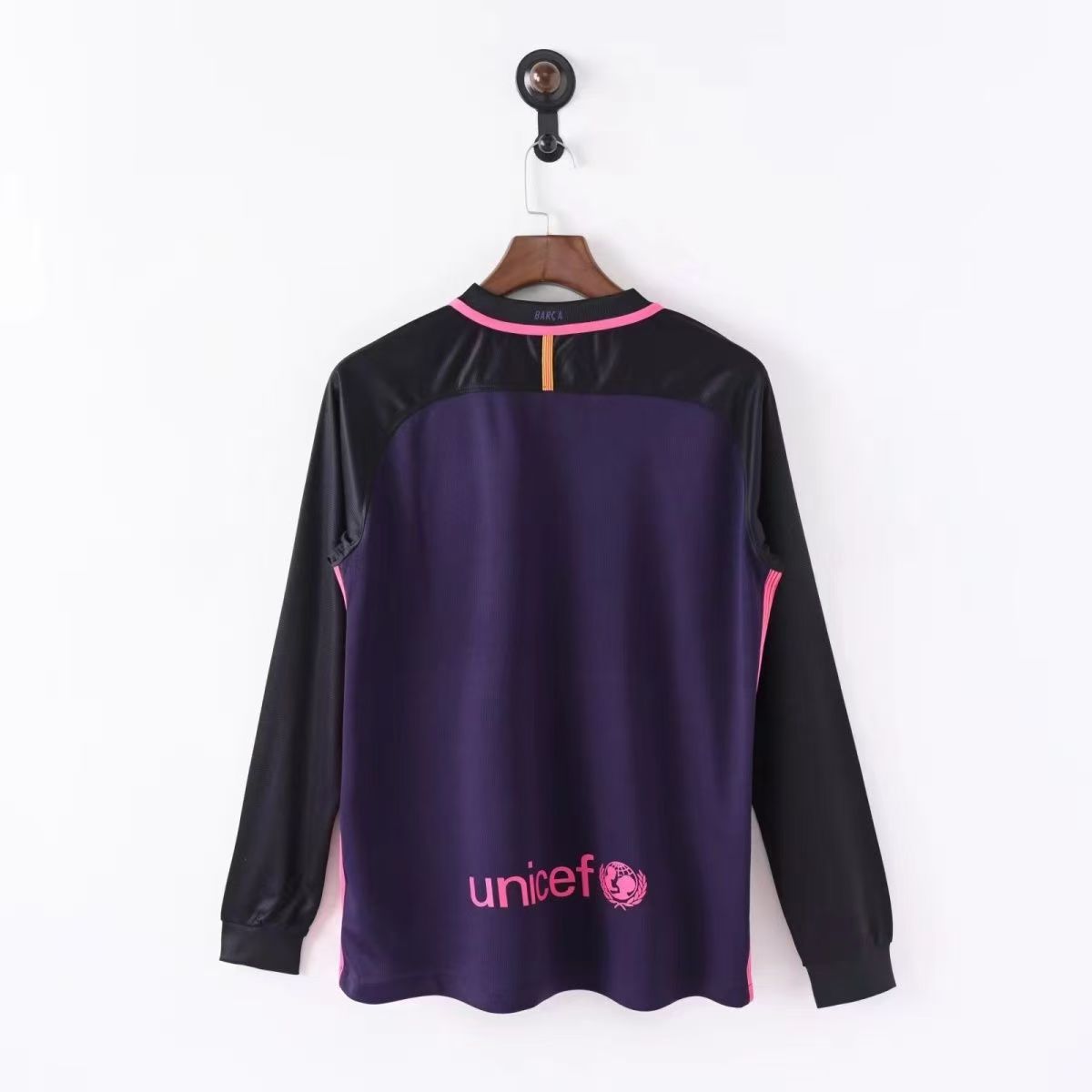 Barcelona Retro Long Sleeves Jersey 16/17