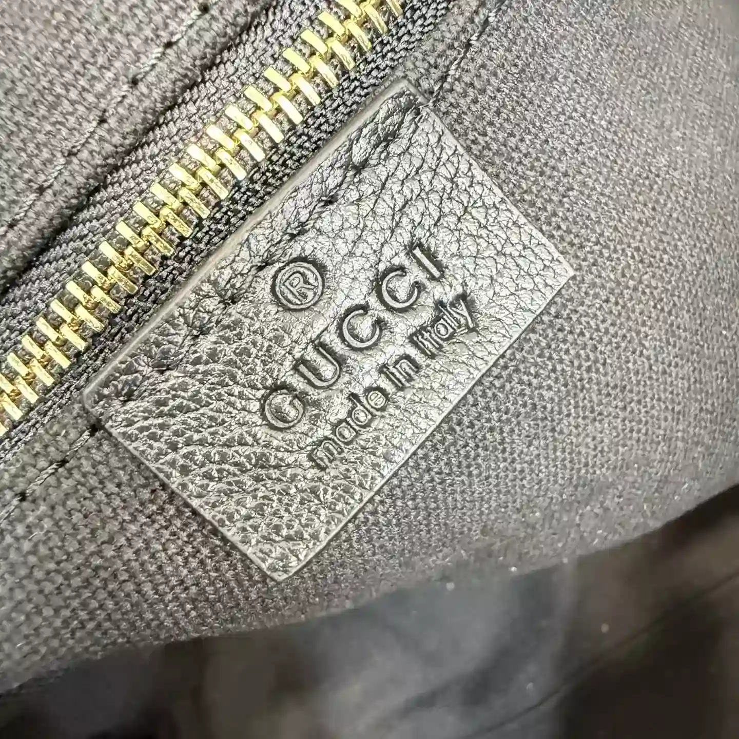 Gucci Black Canvas and Leather Shoulder Bag product photo from LabelPicks