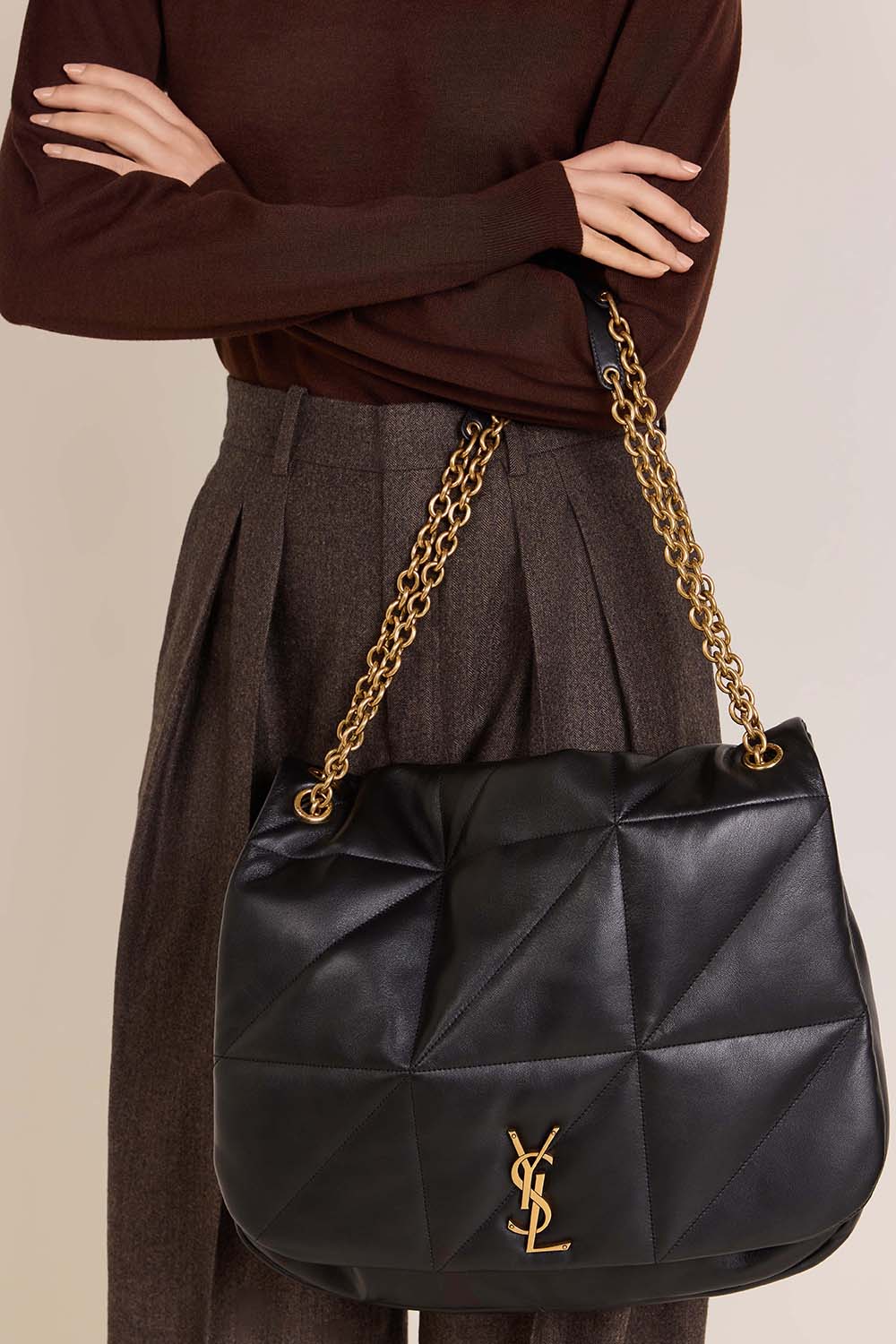 SAINT LAURENT תיק כתף לארג'