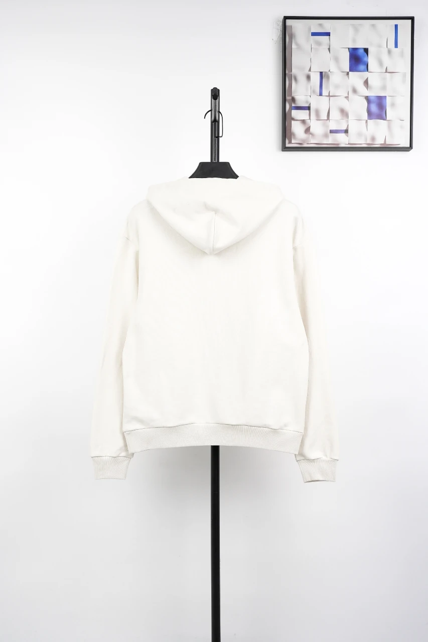 Louis Vuitton Off White Blue Graphic Print Hoodie product photo from LabelPicks