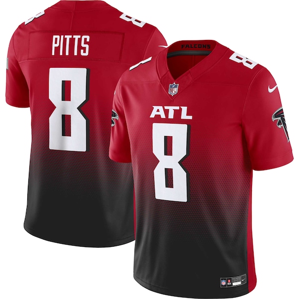 Kyle Pitts Atlanta Falcons Nike Vapor F.U.S.E. Limited Jersey - Red/Black/White