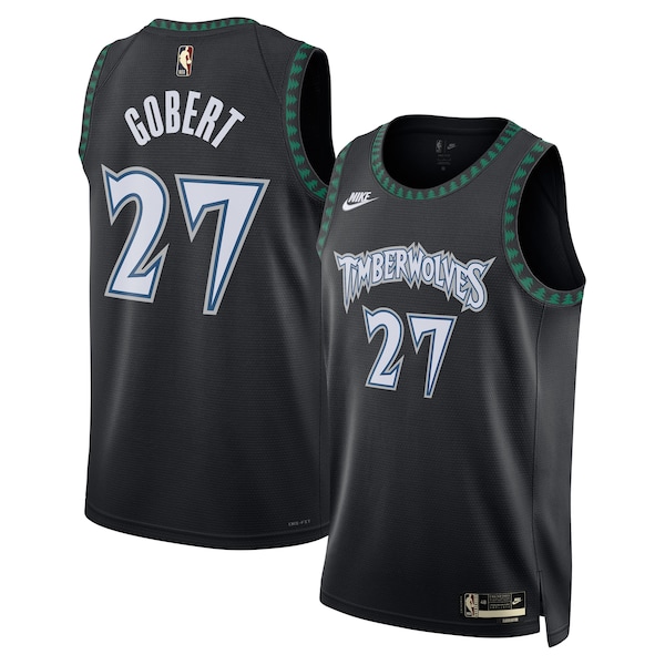 Rudy Gobert Minnesota Timberwolves Nike Unisex  Swingman Jersey - Classic Edition - Black