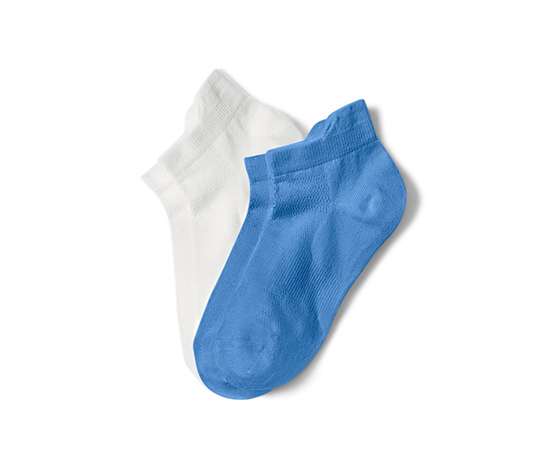 2 Paar Sneaker-Sportsocken