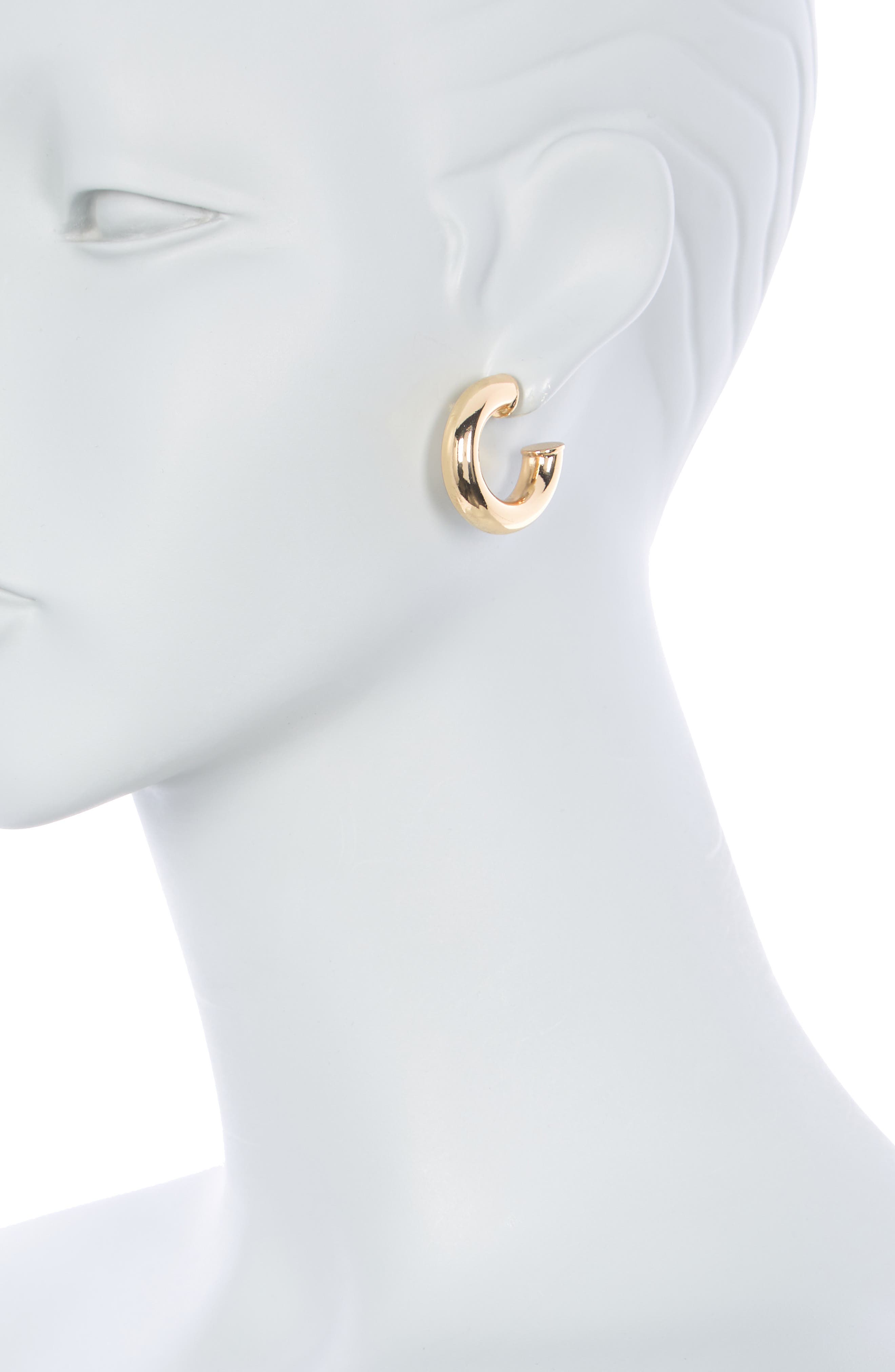 NORDSTROM RACK 25mm Tube Hoop Earrings
