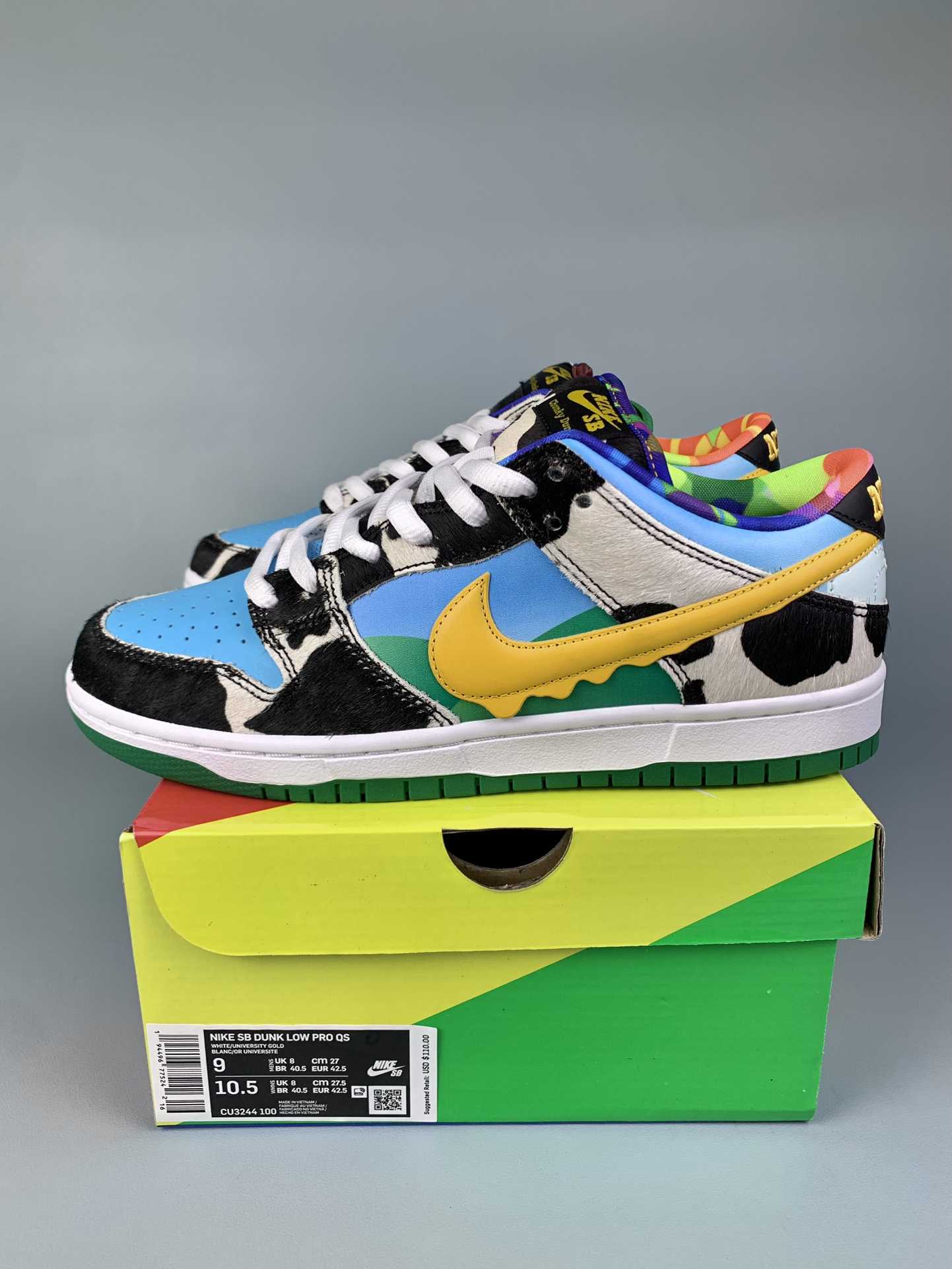 Ben & Jerry's x Nike SB Dunk Low Pro 'Chunky Dunky' Shoes