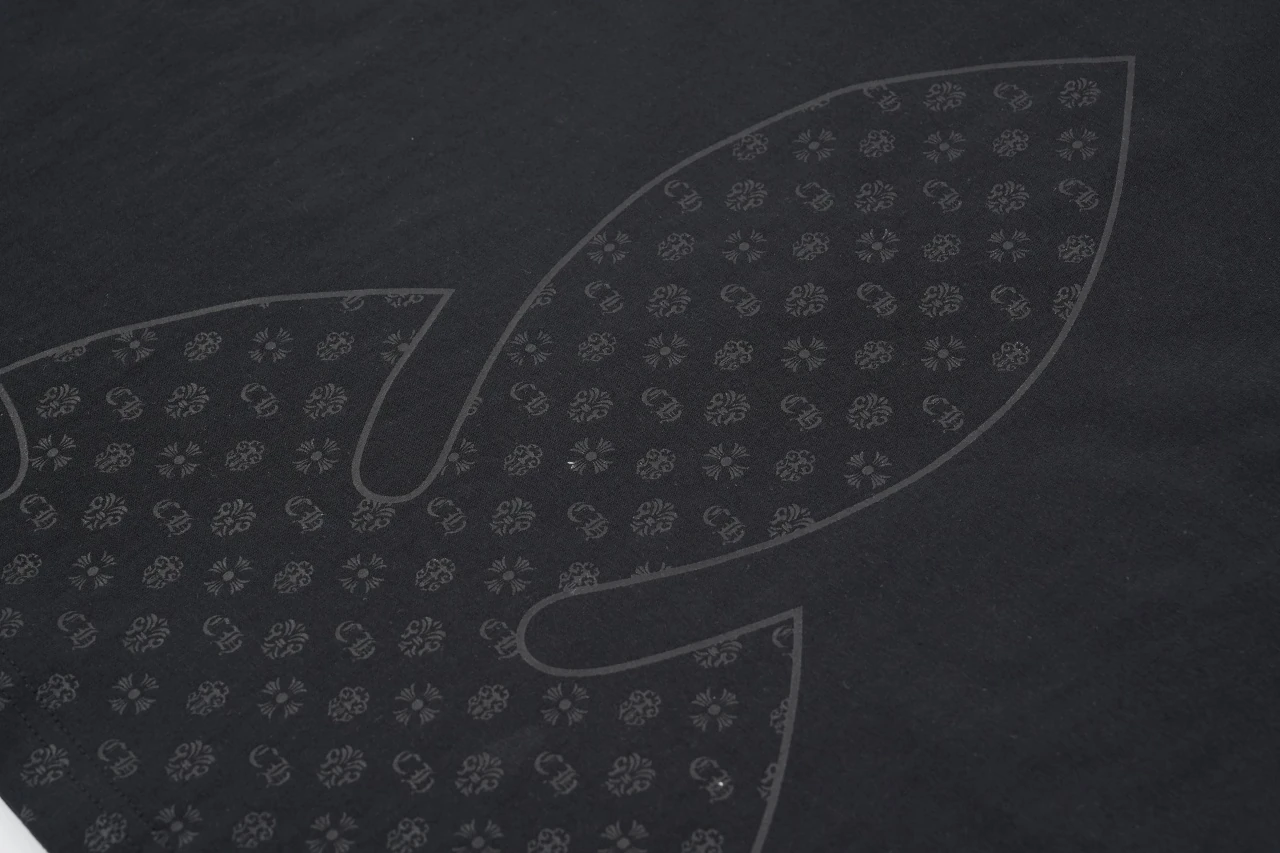 Chrome Hearts Black Half Allover Cross Print T-Shirt product photo from LabelPicks
