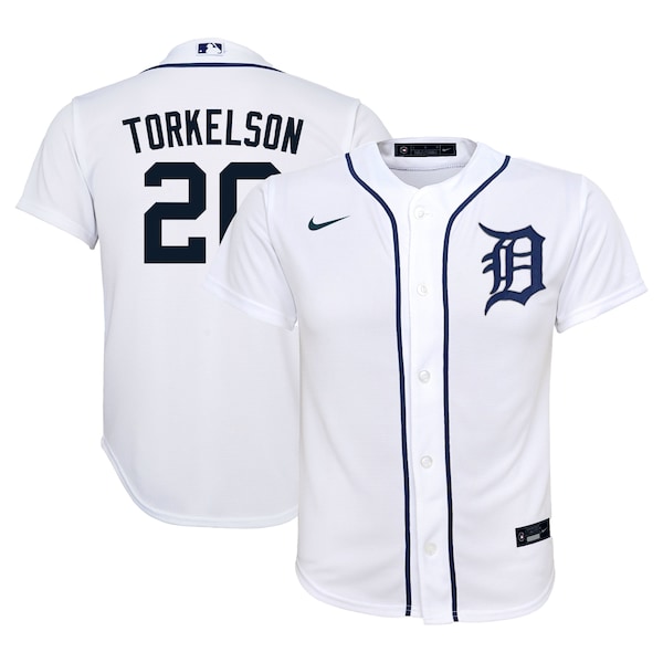Spencer Torkelson Detroit Tigers Nike Youth Home Replica Player Jersey - White