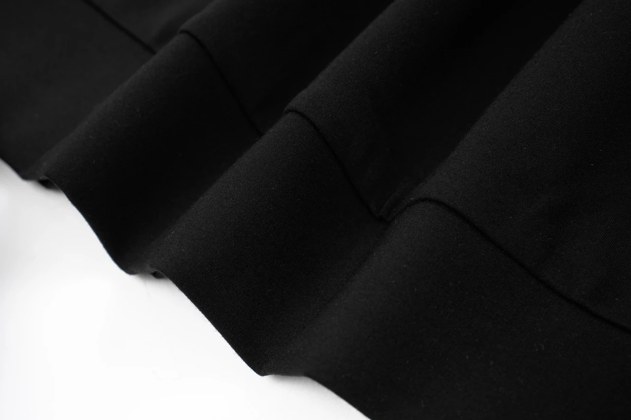 Prada Black Crewneck Sweatshirt with Utility Sleeve Pocket product photo from LabelPicks