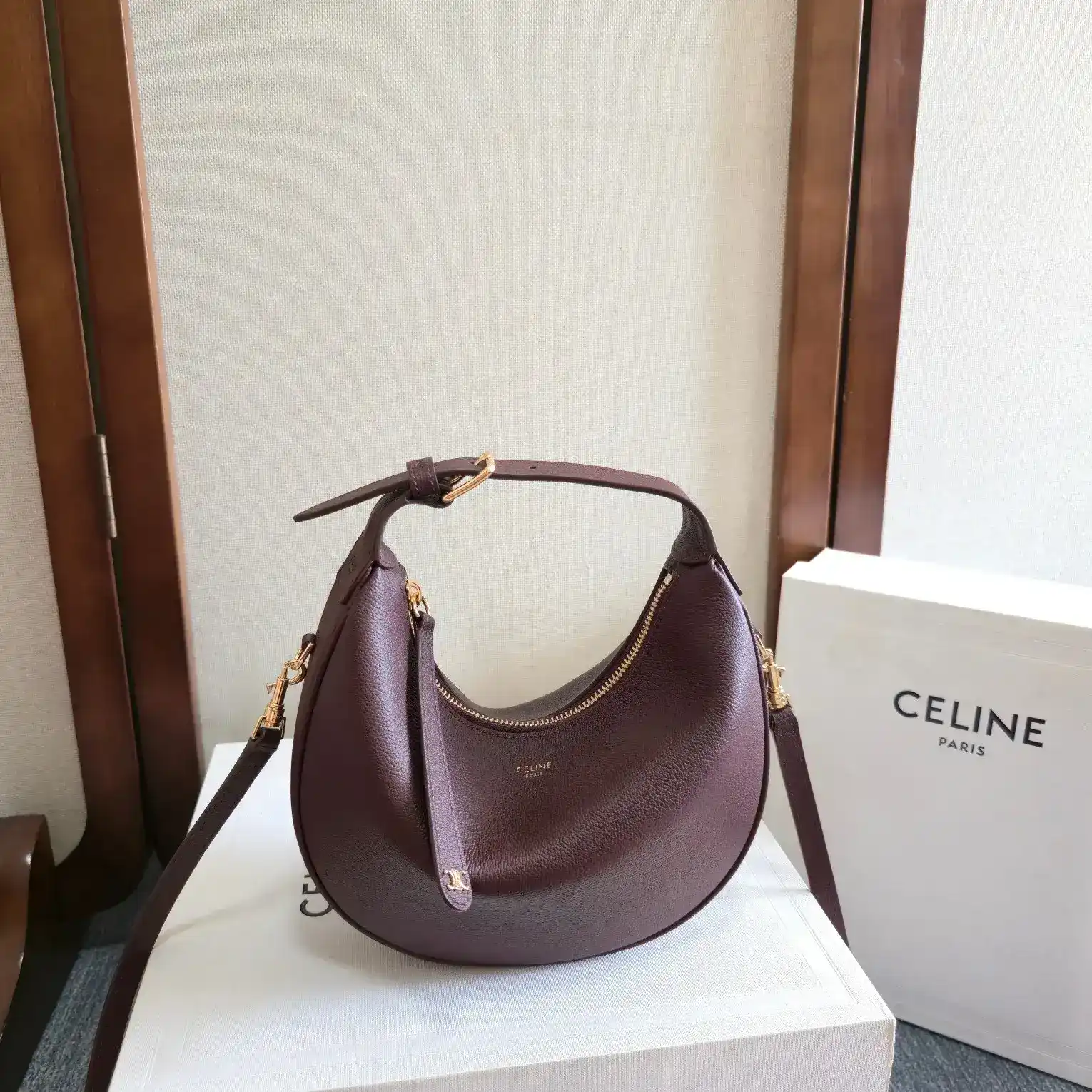 Celine Calfskin Hobo Bag product photo from LabelPicks