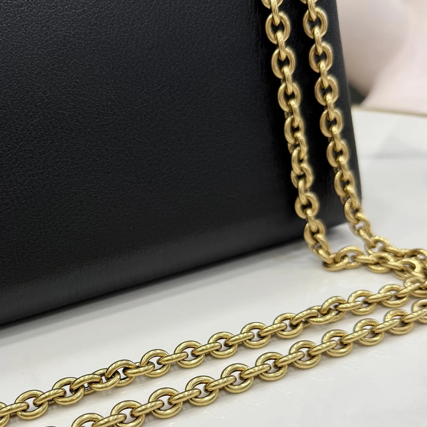 Gucci Dionysus Black Grained Leather Shoulder Bag product photo from LabelPicks