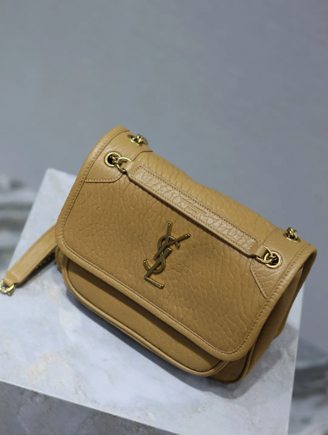 Saint Laurent Niki Lambskin Shoulder Bag product photo from LabelPicks