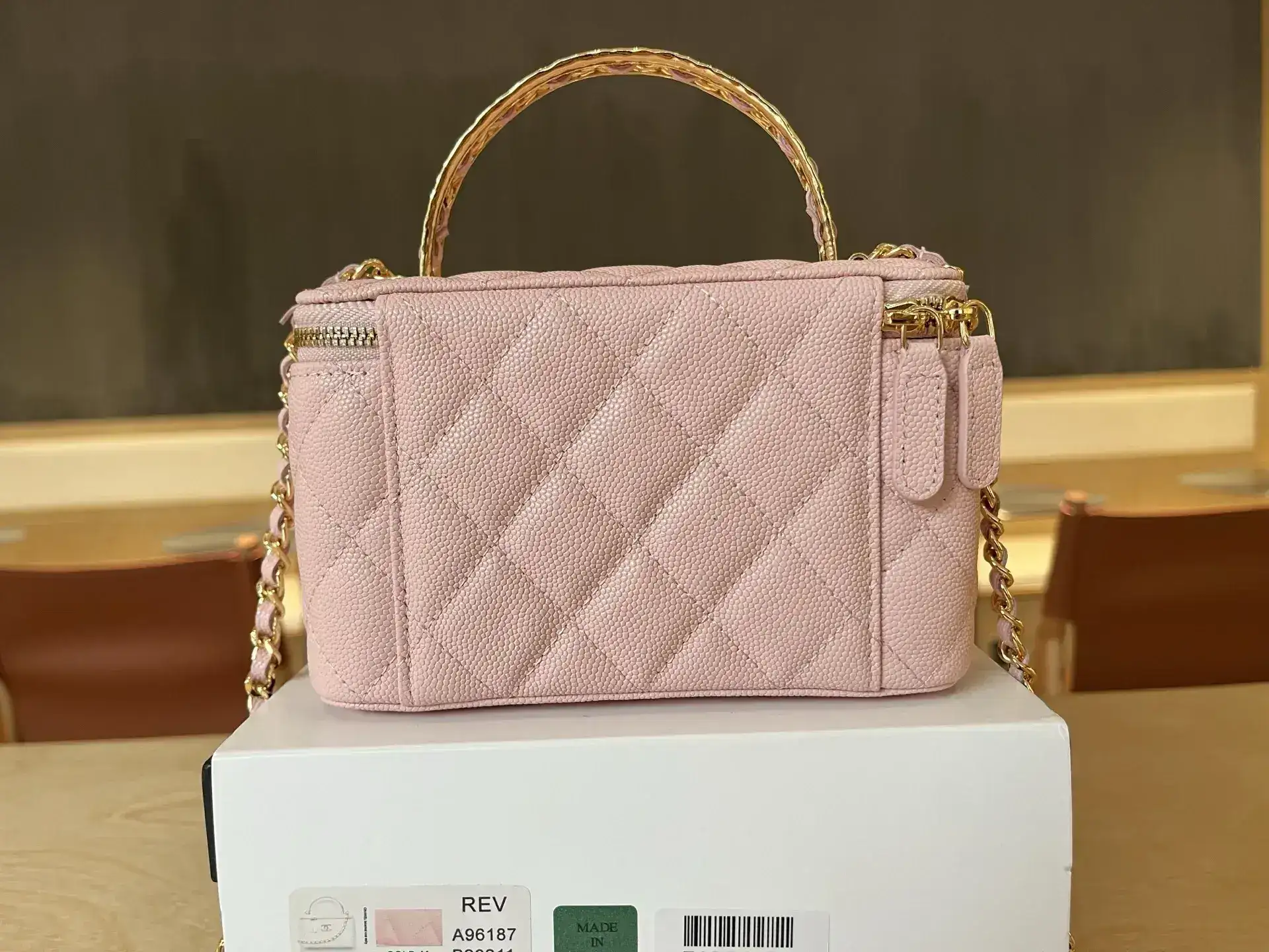 Chanel Calfskin Top Handle Bag product photo from LabelPicks