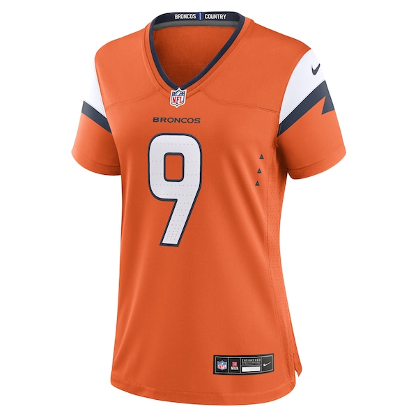 Talanoa Hufanga Denver Broncos Nike Women's Team Game Jersey -  Orange