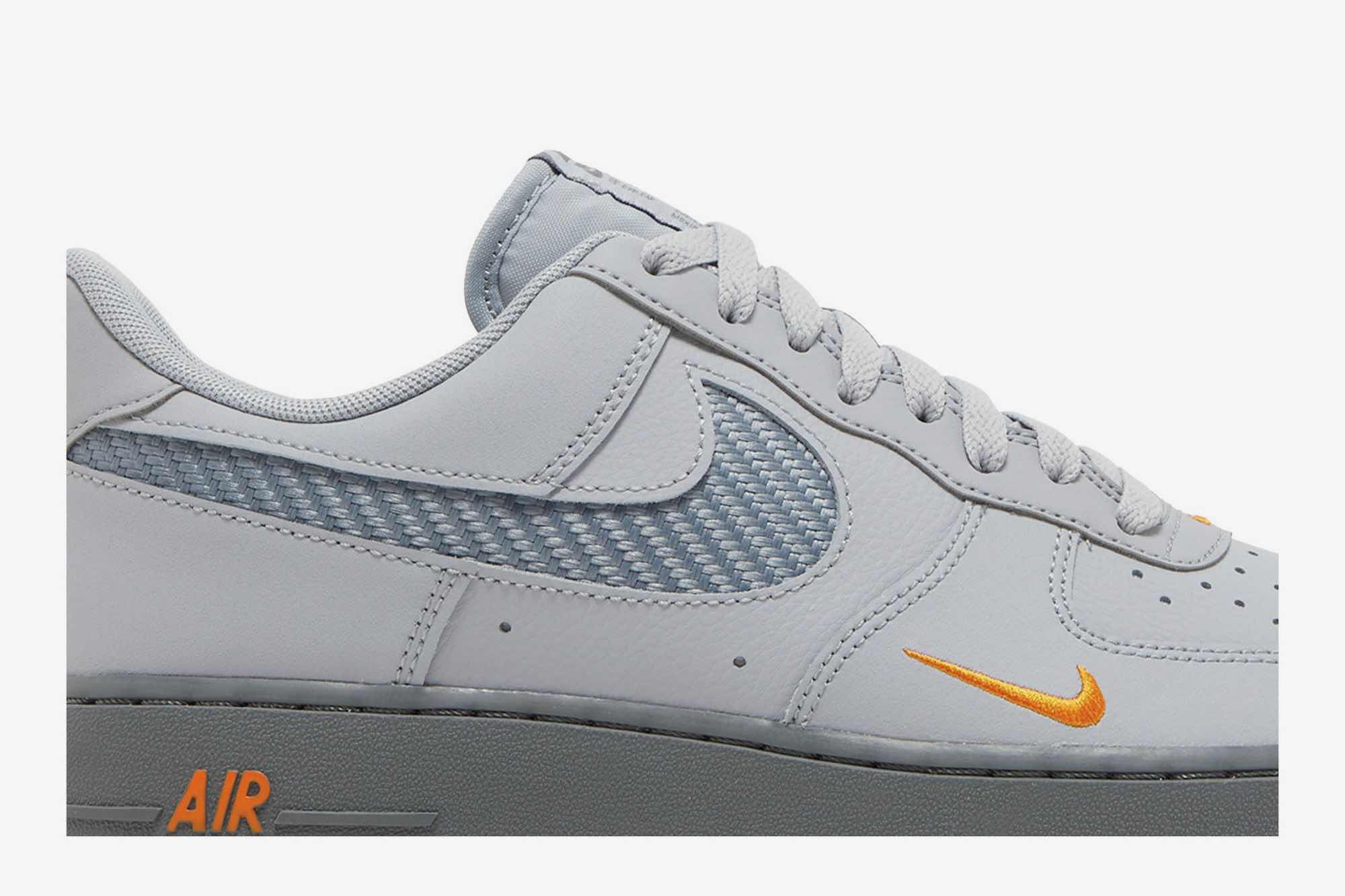 Nike Air Force 1 ’07 ‘Wolf Grey Kumquat’ DR0155-001