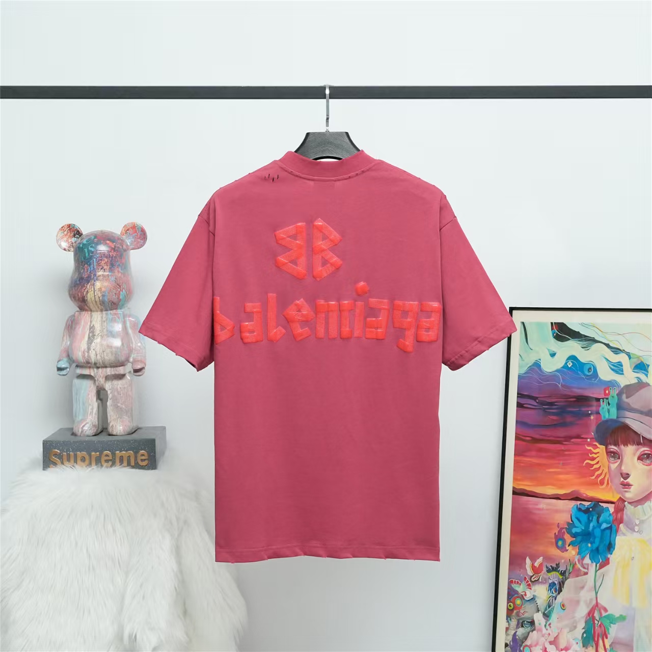 0510 Simple Print T-shirt