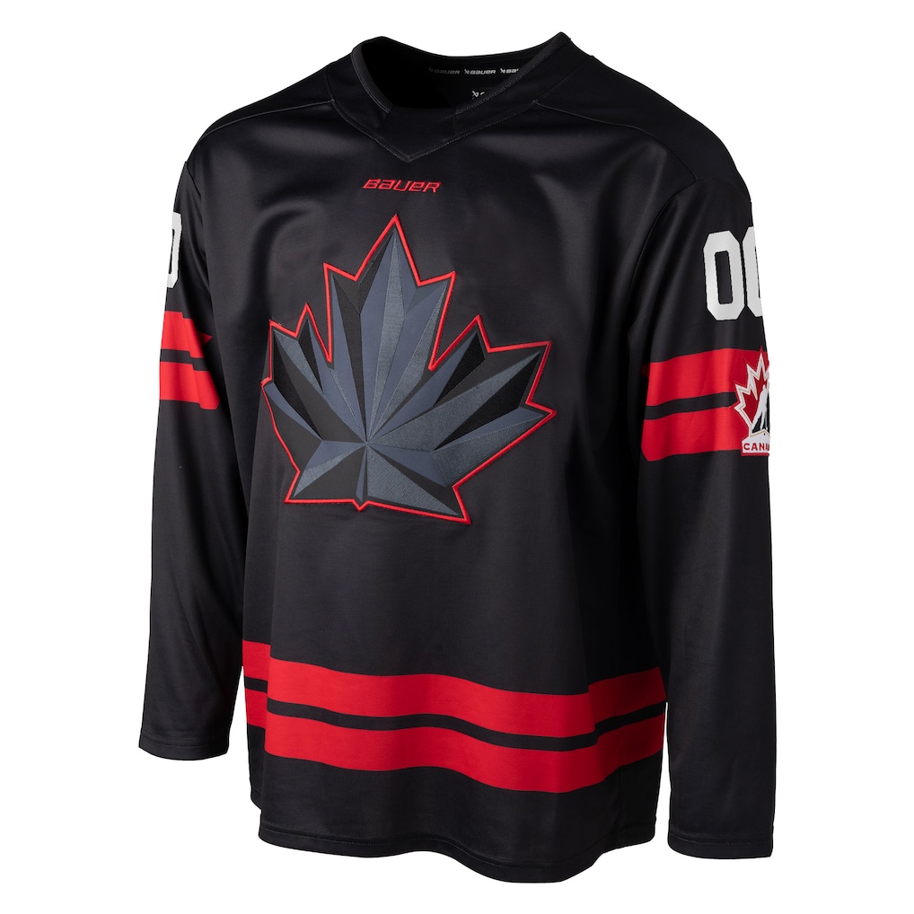 Hockey Canada 2026 Custom Replica Jersey - Black