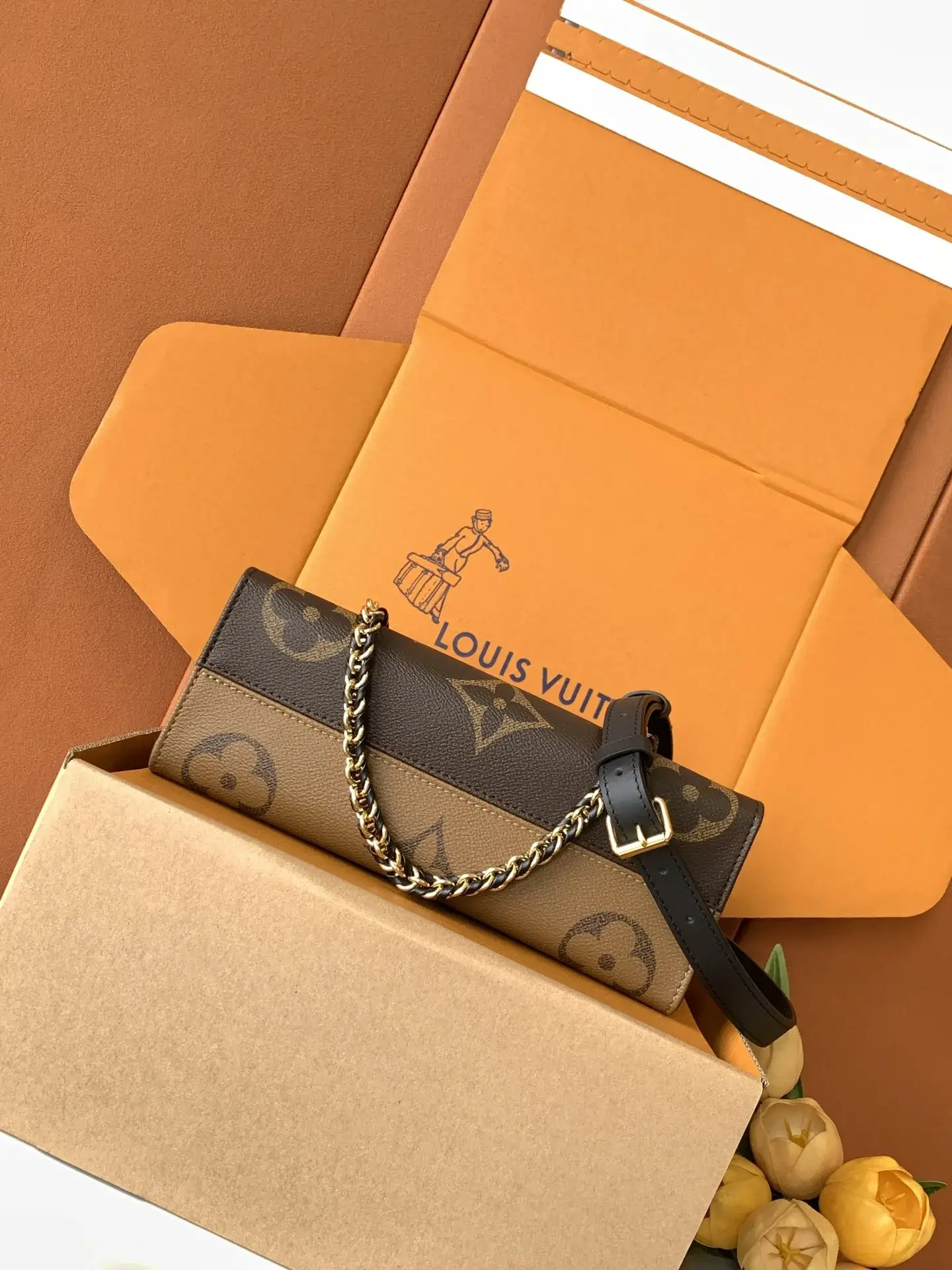 Louis Vuitton Chain-Accented Shoulder Bag product photo from LabelPicks