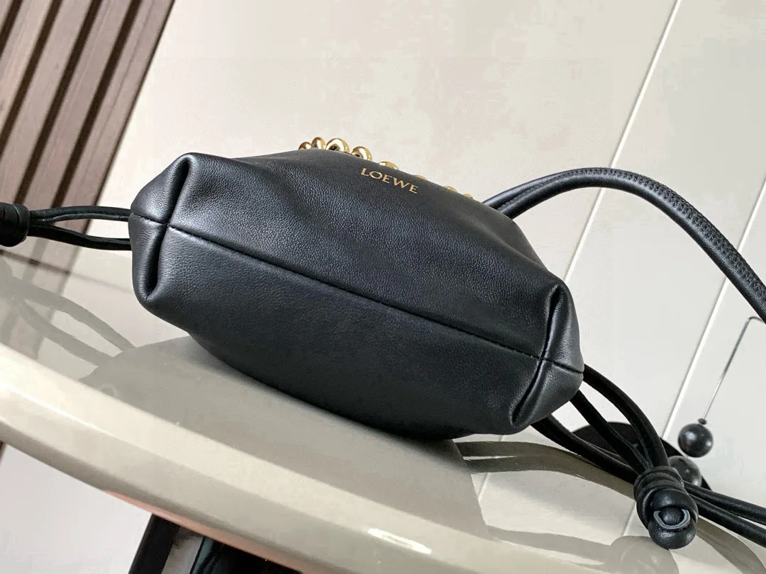 Loewe Black Flamenco Lambskin Bucket Bag product photo from LabelPicks