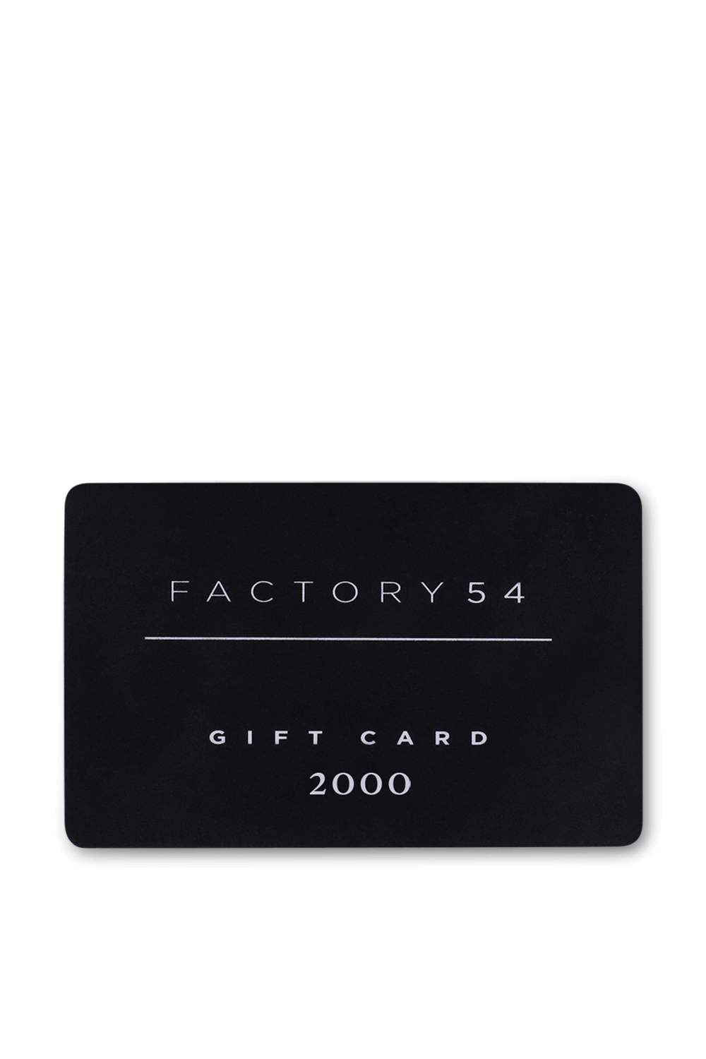 GIFT CARD גיפט קארד על סך 2,000 שקלים