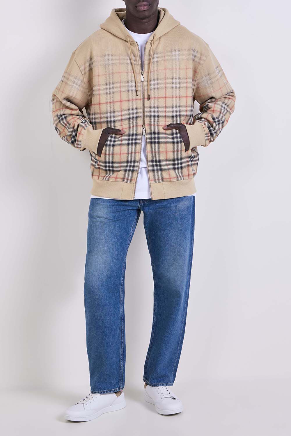 BURBERRY סווטשירט קפוצ'ון