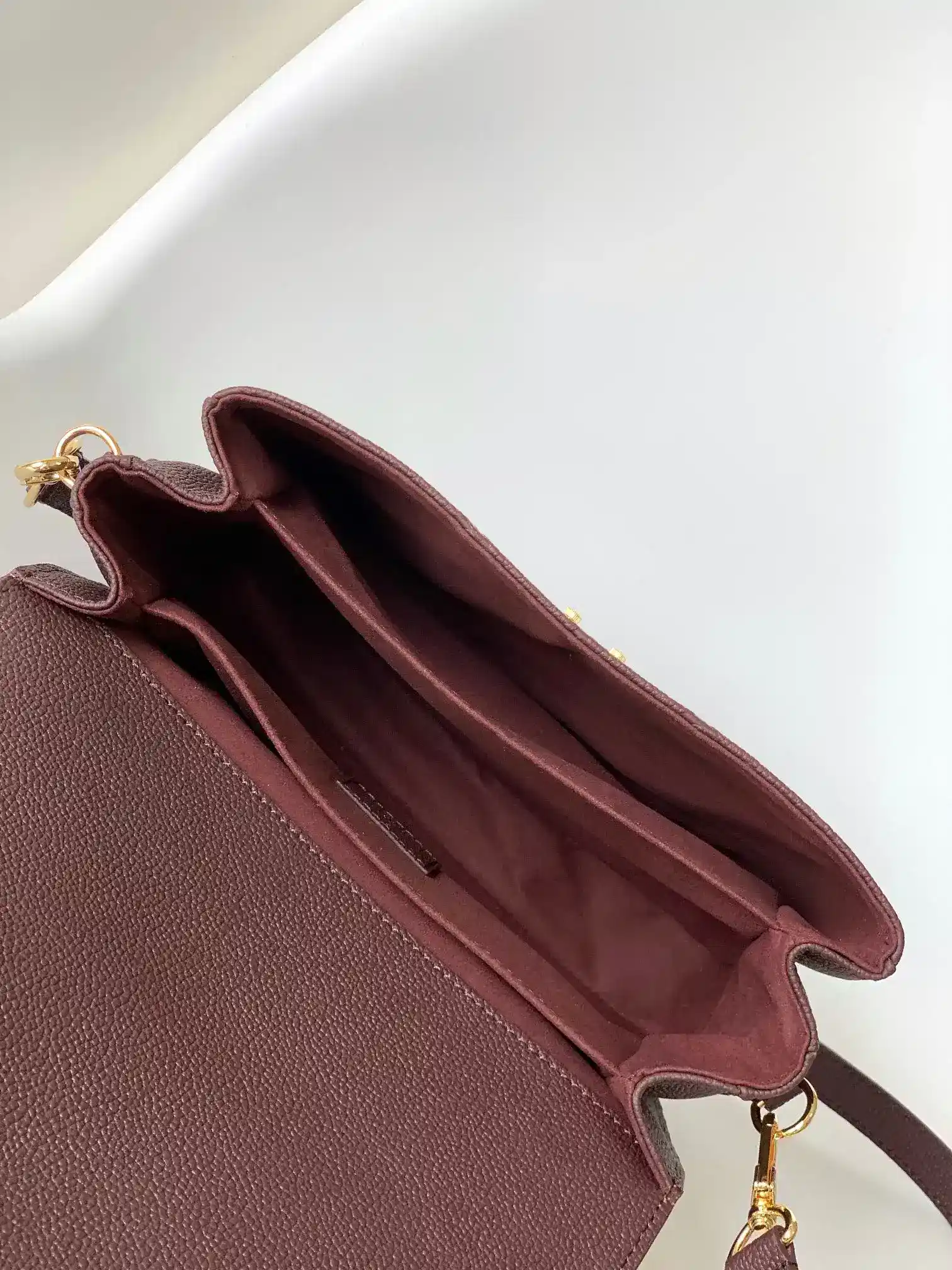 Louis Vuitton Black Pochette Grained Leather Shoulder Bag product photo from LabelPicks