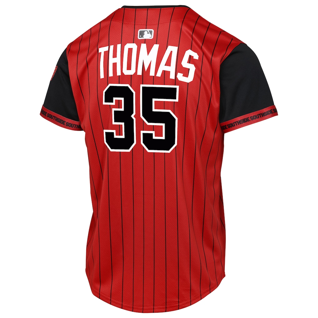 Frank Thomas Chicago White Sox Youth 2025 City Connect Limited Player Jersey - Red/Black