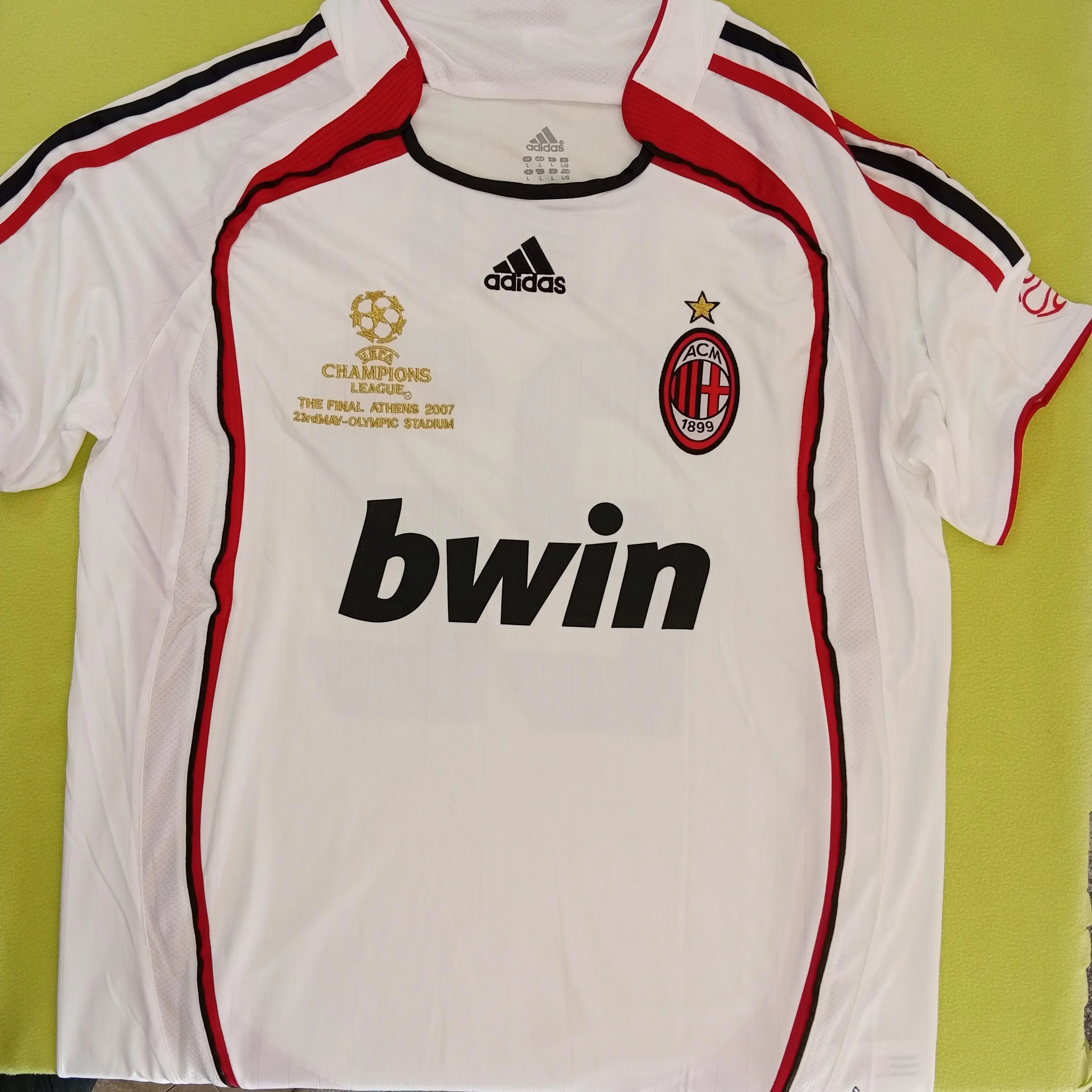 Ricardo Kaka Signed Autographed AC Milan Football Shirt With COA