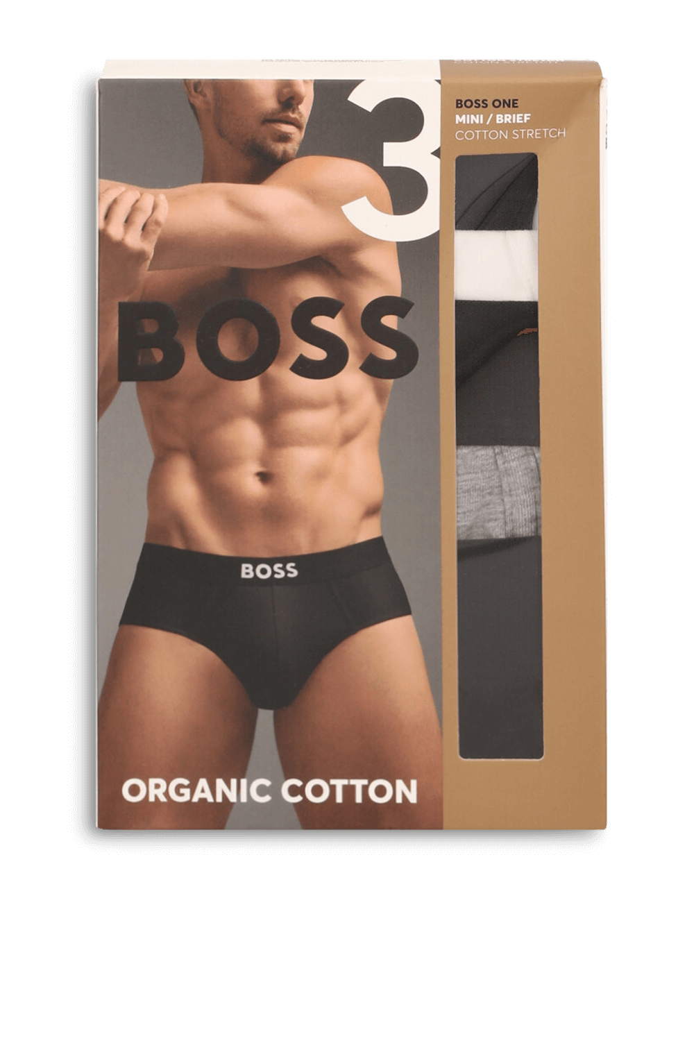 BOSS מארז שלושה תחתוני בוקסר
