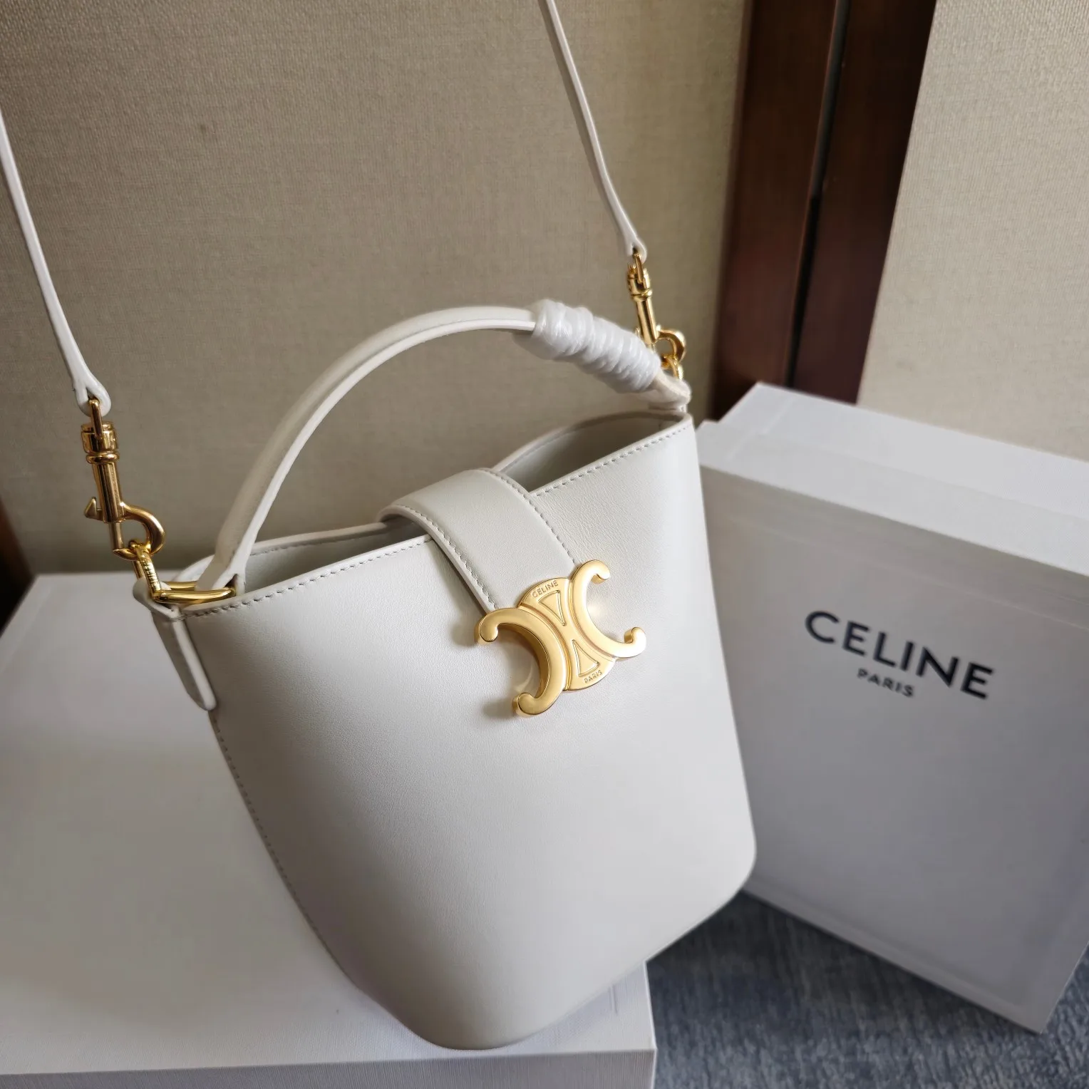 Celine Calfskin Bucket Bag product photo from LabelPicks