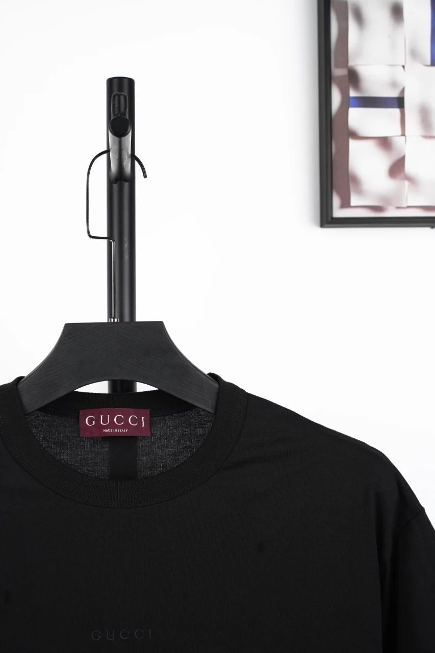 GUCCI Black Red-Label Mini Embroidered T-Shirt product photo from LabelPicks