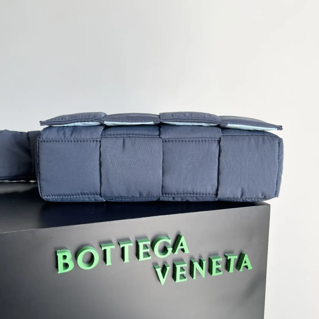 Bottega Veneta Cassette Navy Nylon Belt Bag product photo from LabelPicks