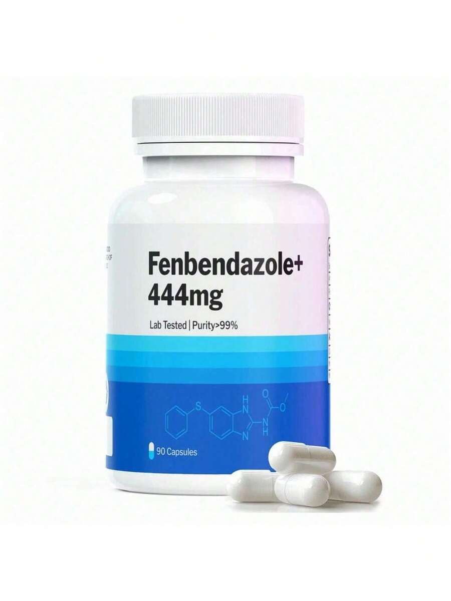 Fenben 444 Mg| 99% Purity| Capsules For Humans - 90 Counts| Cup