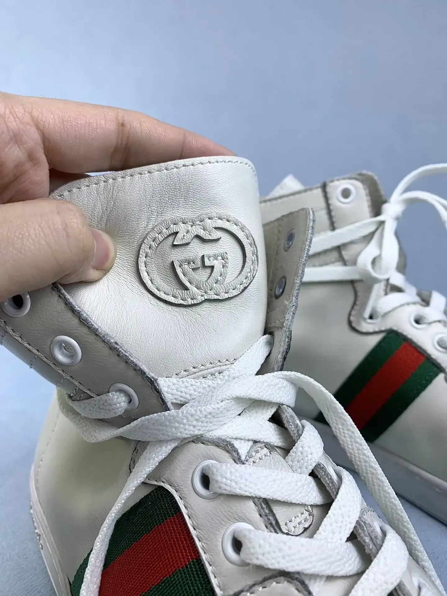 Stretch high-top sneaker product photo from LabelPicks