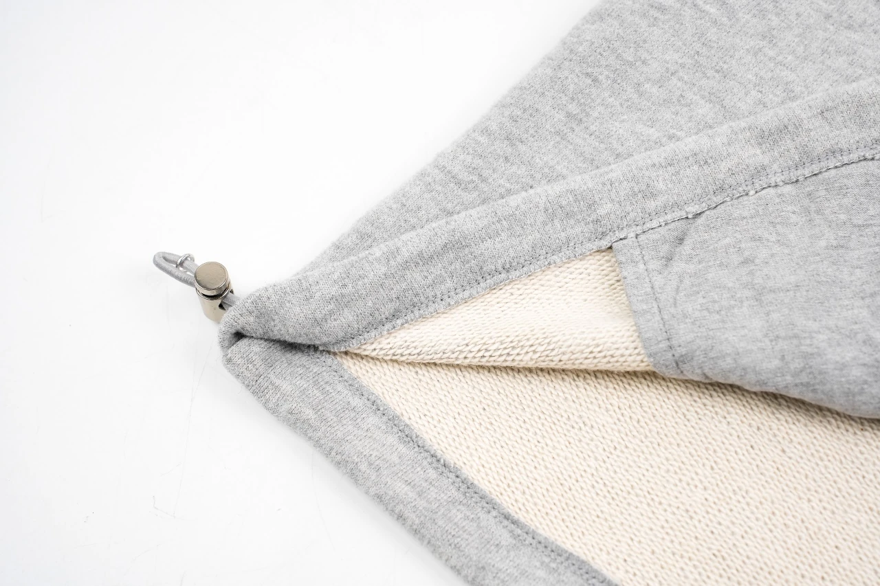 Miu Miu Heather Grey Stand Collar Zip Jacket product photo from LabelPicks