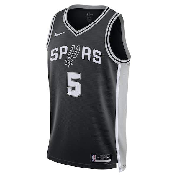Stephon Castle San Antonio Spurs Nike Unisex Swingman Jersey - Icon Edition - Black