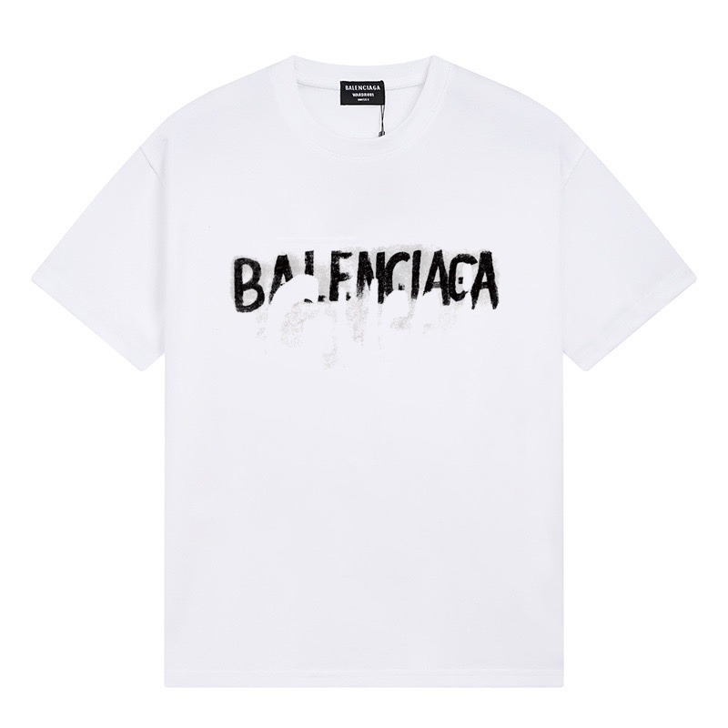 0618 Classic Print Black T-shirt